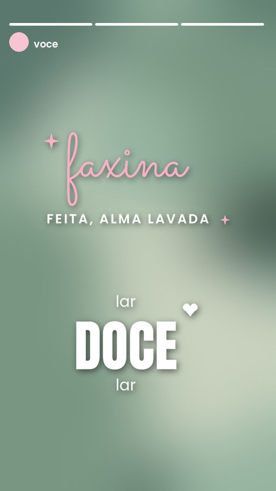 Exemplo de story